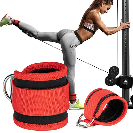 Big Lift Fitness Double D-Ring Ankle Cable Strap